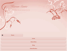 Tablet Screenshot of kieransante.com